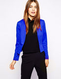 Blazer in Ponte with Peplum